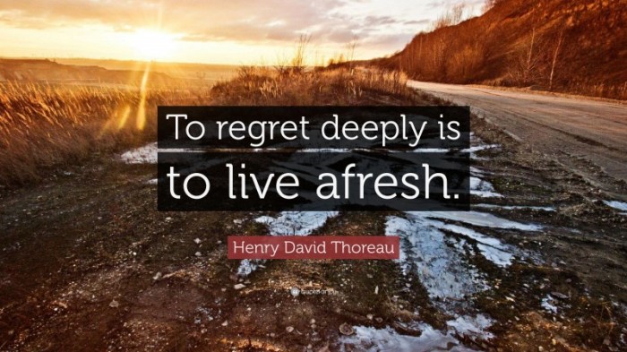 Thoreau afresh regret deeply quotefancy