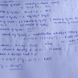 If it takes 54 ml of 0.1 m naoh