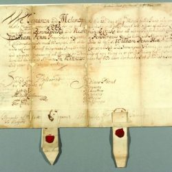 Granted to william penn in repayment for a loan