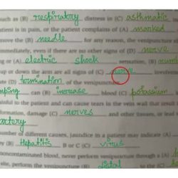 Knowledge drill 8-1 caution and keypoint recognition